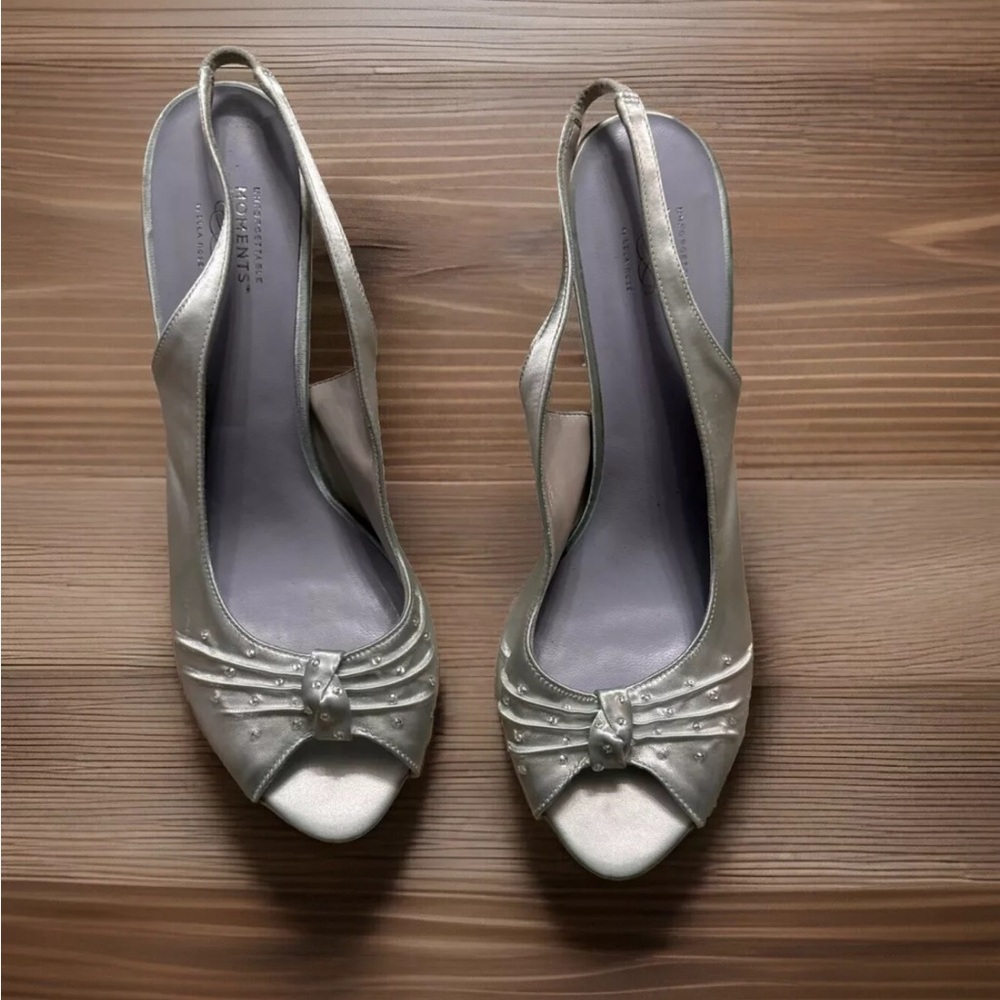 Unforgettable Moments Light Mint Green 3.5”H Heel - Size 6